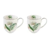 Ethnique|Petit Dejeuner>Easy Life Ensemble de 2 mugs de 300 ml EXOTIQUE