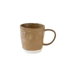 Moderne|Petit Dejeuner>Easy Life Ensemble de 6 mugs en porcelaine de 350 ml INTERIORS TERRACOTTA