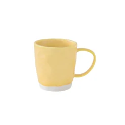 Moderne|Petit Dejeuner>Easy Life Ensemble de 6 mugs en porcelaine de 350 ml INTERIORS YELLOW