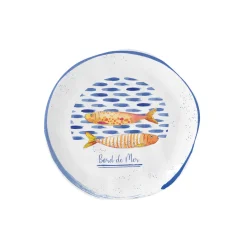 Maritime|Bord De Mer>Easy Life Ensemble de 6 petites assiettes à tapas BORD DE MER