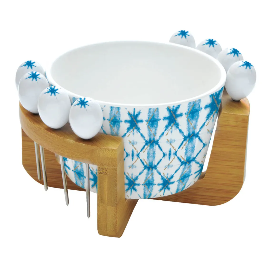 Services De Table En Porcelaine>Easy Life Ensemble de 4 sets de table en liège 40x30cm dans une boîte cadeau Shibori