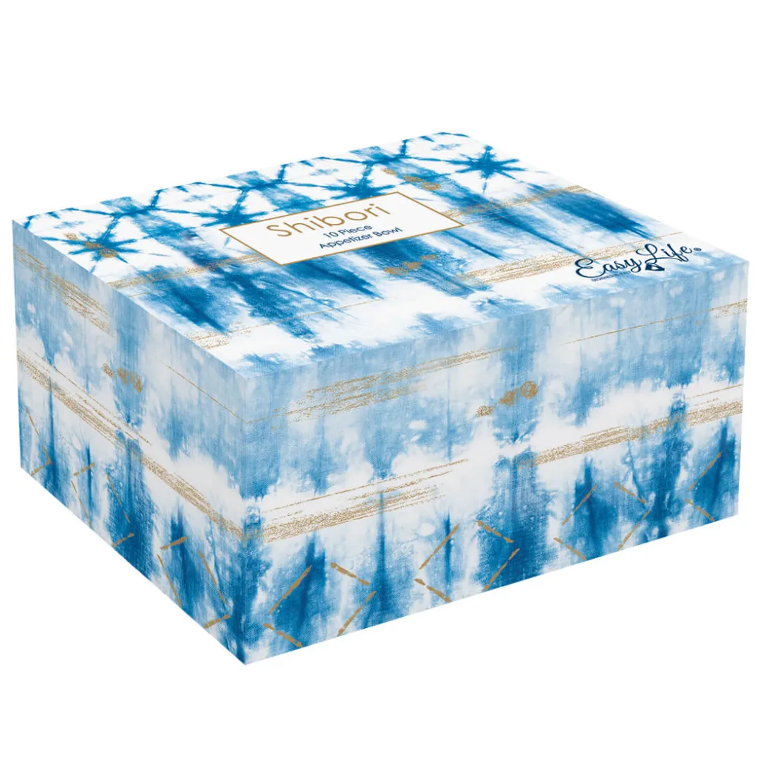 Services De Table En Porcelaine>Easy Life Ensemble de 4 sets de table en liège 40x30cm dans une boîte cadeau Shibori