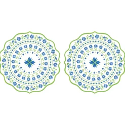 Services De Table En Porcelaine​|Flowers Garden>Easy Life Ensemble de 2 sets de table FLOWERS GARDEN