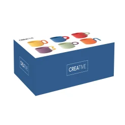 Quotidienne|Petit Dejeuner>Easy Life Ensemble de 6 tasses à café CREATIVE