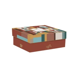 Coffret Cadeau|Petit Dejeuner>Easy Life Ensemble de 2 tasses 240 ml avec soucoupes ILLUSION