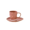 Moderne|Petit Dejeuner>Easy Life Ensemble de 6 tasses de 250 ml avec soucoupes en porcelaine INTERIORS BRICK