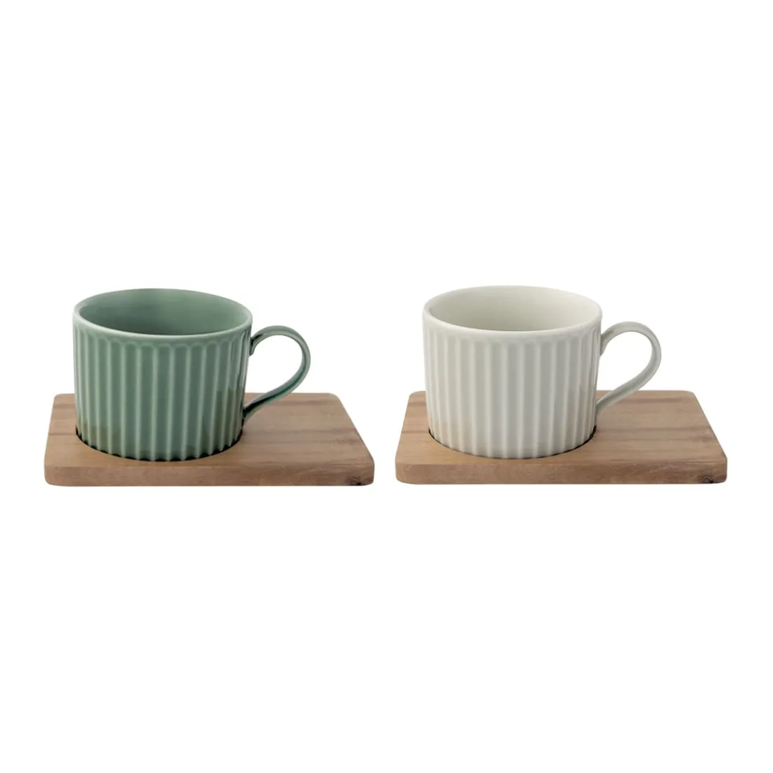 Quotidienne|Petit Dejeuner>Easy Life Ensemble de 2 tasses en porcellaine TAKE A BREAK ASS4