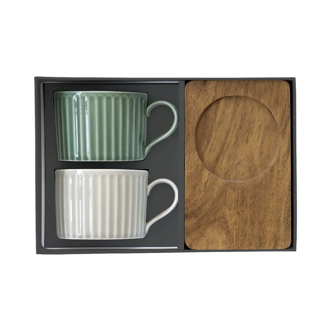 Quotidienne|Petit Dejeuner>Easy Life Ensemble de 2 tasses en porcellaine TAKE A BREAK ASS4