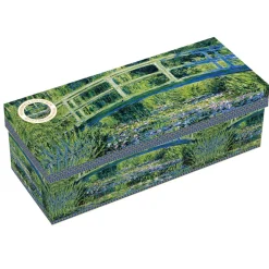 Masterpiece|Petit Dejeuner>Easy Life Ensemble de 2 tasses en porcelaine de 300 ml dans une boîte cadeau WATER LILIESAND THE JAPANESE BRIDG