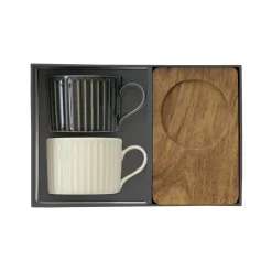 Quotidienne|Petit Dejeuner>Easy Life Ensemble de 2 tasses en porcellaine TAKE A BREAK ASS3