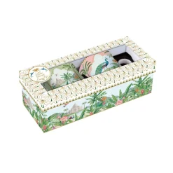 Ethnique|Petit Dejeuner>Easy Life Ensemble de 2 tasses PARADIS SAUVAGE