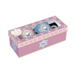 Romantique|Petit Dejeuner>Easy Life Ensemble de 2 tasses SPRING PARADE