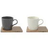 Quotidienne|Petit Dejeuner>Easy Life Ensemble de deux mug en porcellaineTAKE A BREAK ASS3