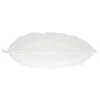 Moderne|Services De Table En Porcelaine​>Easy Life Feuille en porcelaine 47×19 cm LEAVES WHITE