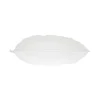 Moderne|Services De Table En Porcelaine​>Easy Life Feuille en porcelaine 39×16 cm LEAVES WHITE