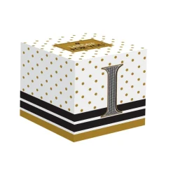 Tasse En Cadeau|Petit Dejeuner>Easy Life Gobelet à café en porcelaine 100 ml dans une boîte A LETTER FOR YOU «I»