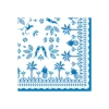 Ethnique|Services De Table En Porcelaine​>Easy Life Lot de 20 serviettes bleues EXOTIC VIBES