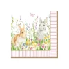 Services De Table En Porcelaine​|Happy Easter>Easy Life Lot de 20 serviettes de table HAPPY EASTER