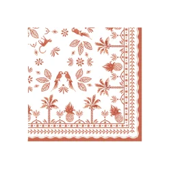 Ethnique|Services De Table En Porcelaine​>Easy Life Lot de 20 serviettes EXOTIC VIBES