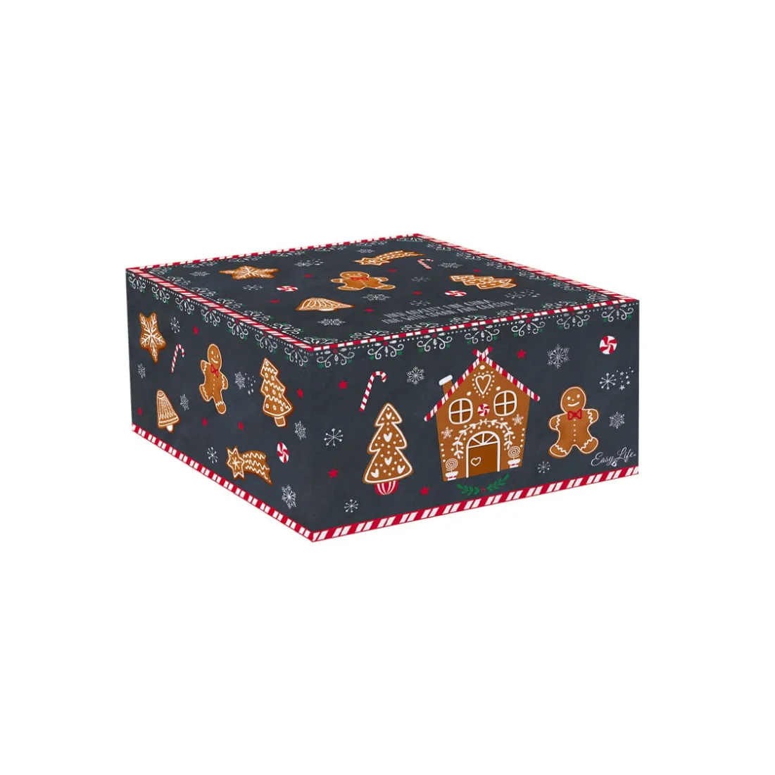 Noël|Petit Dejeuner>Easy Life Mug avec cuillère et sous-verre GINGERBREAD