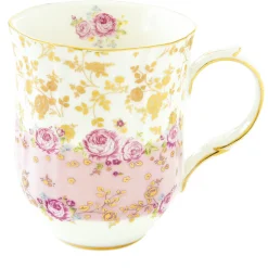 Romantique|Petit Dejeuner>Easy Life Mug en porcelaine 275 ml dans une boîte PINK
