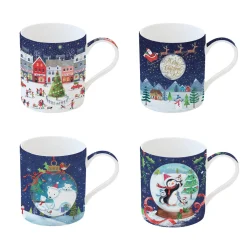 Noël|Petit Dejeuner>Easy Life Mug en porcelaine With Love At CHRISTMAS Ass1