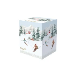 Noël|Petit Dejeuner>Easy Life Mug et sous-verre avec infuseur CHALET