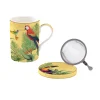 Petit Dejeuner|Exotic Paradise>Easy Life Mug et sous-verre avec infuseur EXOTIC PARADISE