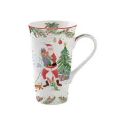 Noël|Petit Dejeuner>Easy Life Mug JOYFUL SANTA