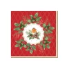 Noël|Services De Table En Porcelaine​>Easy Life Paquet de 20 serviettes CHRISTMAS BERRIES