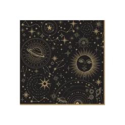 Coffret Cadeau|Services De Table En Porcelaine​>Easy Life Paquet de 20 serviettes en papier 33×33 cm CELESTIAL