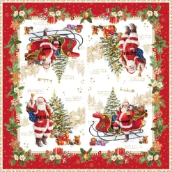 Noël|Christmas Memories>Easy Life Paquet de 20 serviettes en papier 33×33 cm CHRISTMAS MEMORIES