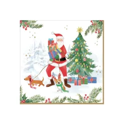 Noël|Services De Table En Porcelaine​>Easy Life Paquet de 20 serviettes JOYFUL SANTA