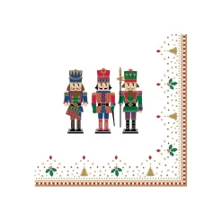 Noël|Services De Table En Porcelaine​>Easy Life Paquet de 20 serviettes NUTCRACKER