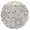 Cuisine>Easy Life Planche à découper en porcelaine Ø26 cmCasa Decor GREY