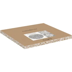 Cuisine>Easy Life Planche à découper en porcelaine Ø22 cm Casa Decor GREY