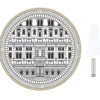 Ethnique|Services De Table En Porcelaine​>Easy Life Plat à gâteau avec une pelle PALAZZO