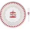 Noël|Services De Table En Porcelaine​>Easy Life Plat à gâteau avec une pelle CHRISTMAS WONDERLAND