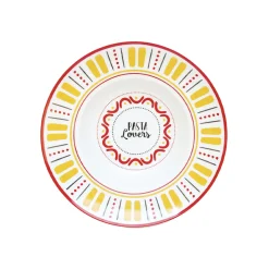 Services De Table En Porcelaine​|Pizza & Pasta Lovers>Easy Life Plat à pâtes en porcelaine PASTA & PIZZA LOVERS