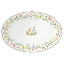 Services De Table En Porcelaine​|Happy Easter>Easy Life Plat de service 35 x 23,5 cm HAPPY EASTER