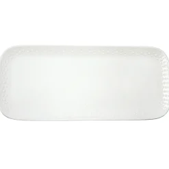 Services De Table En Porcelaine​|Drops>Easy Life Plat de service blanc DROPS