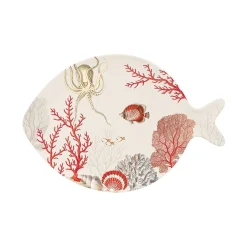 Services De Table En Porcelaine​|Coral Reef>Easy Life Plateau de fruits de mer CORAL REEF