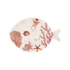 Services De Table En Porcelaine​|Coral Reef>Easy Life Plateau de fruits de mer CORAL REEF