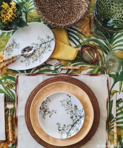 Nature|Services De Table En Porcelaine​>Easy Life Plateau de service en porcelaine, dimensions 36×25 cm NATURA