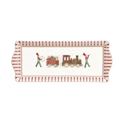 Noël|Services De Table En Porcelaine​>Easy Life Plateau de service POLAR EXPRESS