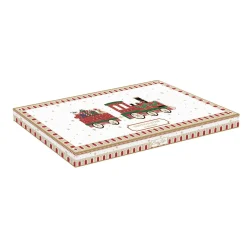 Noël|Services De Table En Porcelaine​>Easy Life Plateau de service POLAR EXPRESS