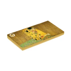 Masterpiece|Services De Table En Porcelaine​>Easy Life Plateau en verre de qualité supérieure 36×17 cm The Kiss