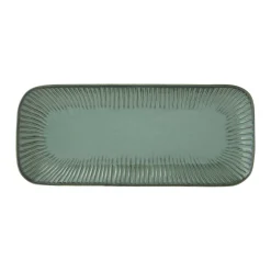 Moderne|Services De Table En Porcelaine​>Easy Life Plateau rectangulaire GALLERY GREEN