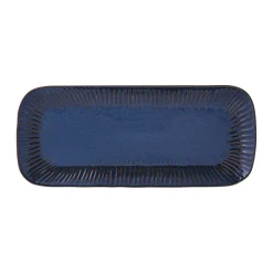 Moderne|Services De Table En Porcelaine​>Easy Life Plateau rectangulaire GALLERY BLUE