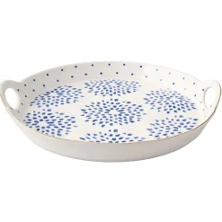 Moderne|Services De Table En Porcelaine>Easy Life Plateau rond en porcelaine de Ø 30 cm ELEGANCE